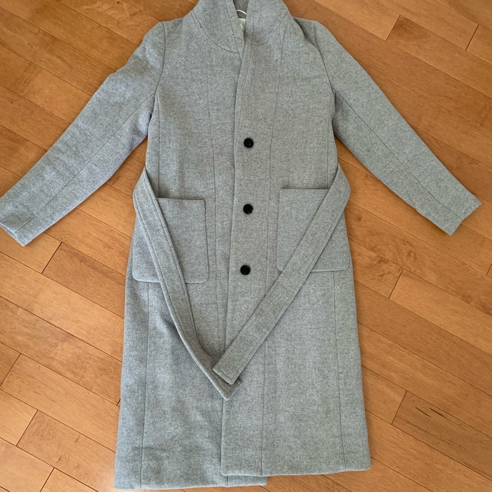 -SOLD- Wilfred Aubertin wool-cashmere coat - Picture 5 of 9